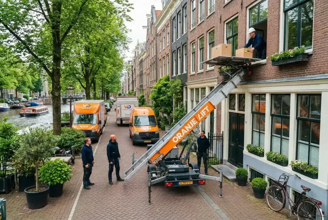 Aanhangerlift huren in Haarlem, compact en wendbaar in de stad