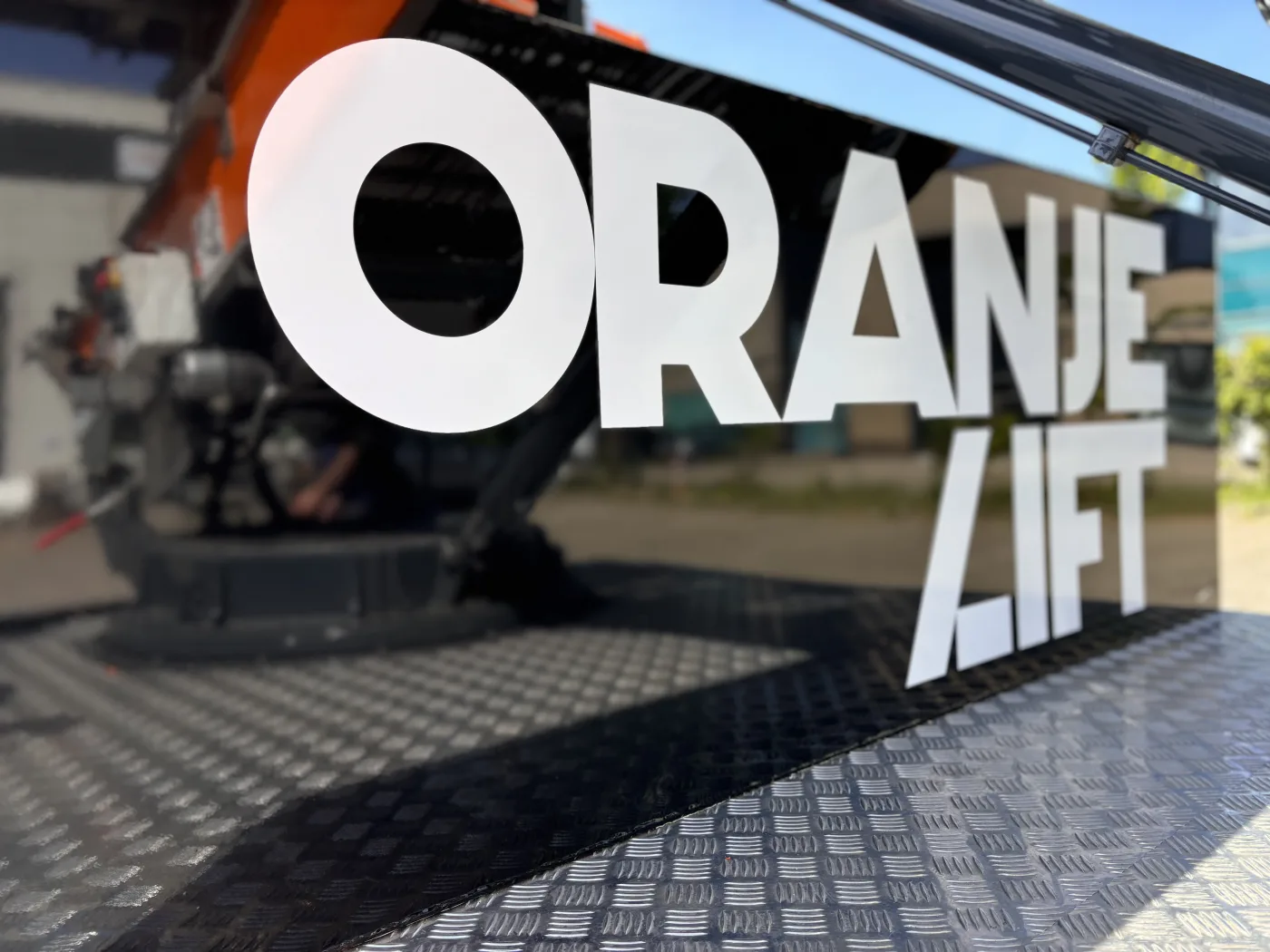 Verhuislift vrachtwagen